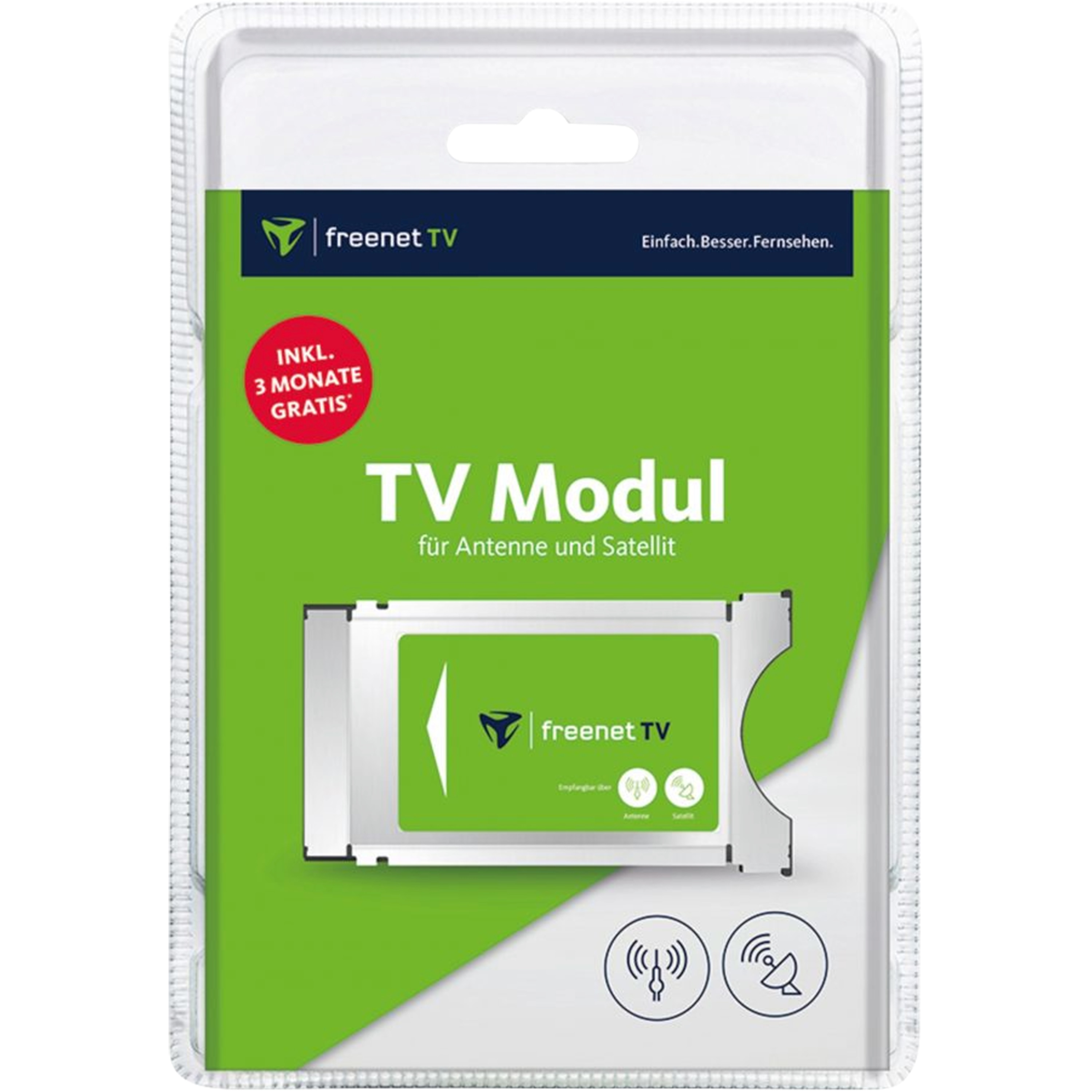 MEDION® LIFE® P13939 Smart-TV, 97,8 cm (39'') HD Fernseher, inkl. DVB-T 2 HD Modul (3 Monate freenet TV gratis) - ARTIKELSET