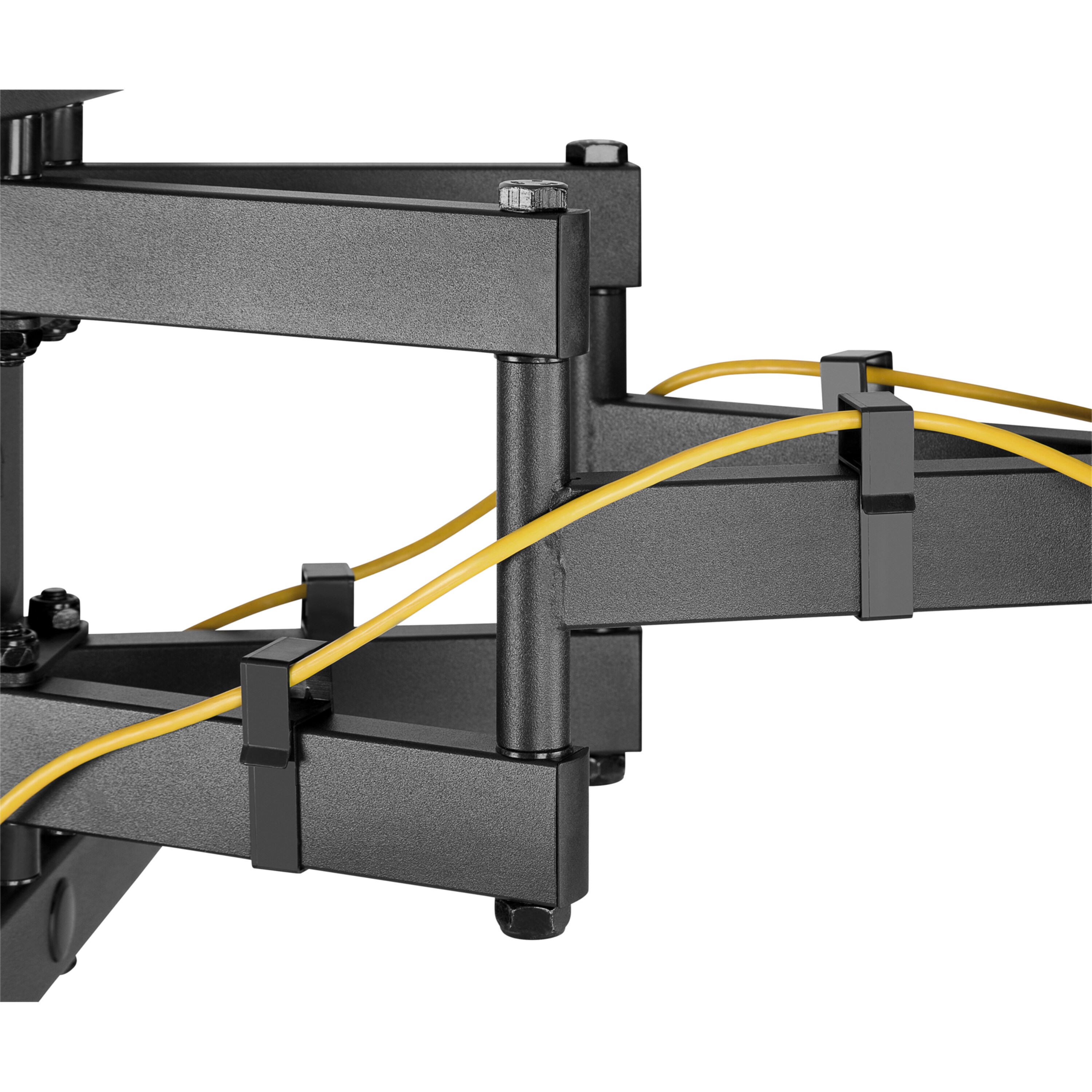 Soporte De Pared Goobay 49935 FULLMOTION Para TV De 37 A 70 Pulgadas - Brazo Articulado Giratorio E Inclinable - Hasta 70 Kg - VESA Hasta 600x400
