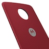 MOTOROLA moto Style Shell Crimson Ballistic Nylon Back-Cover, Premium-Materialien, individuell anpasspar, geeignet für alle Smartphones der moto z Familie