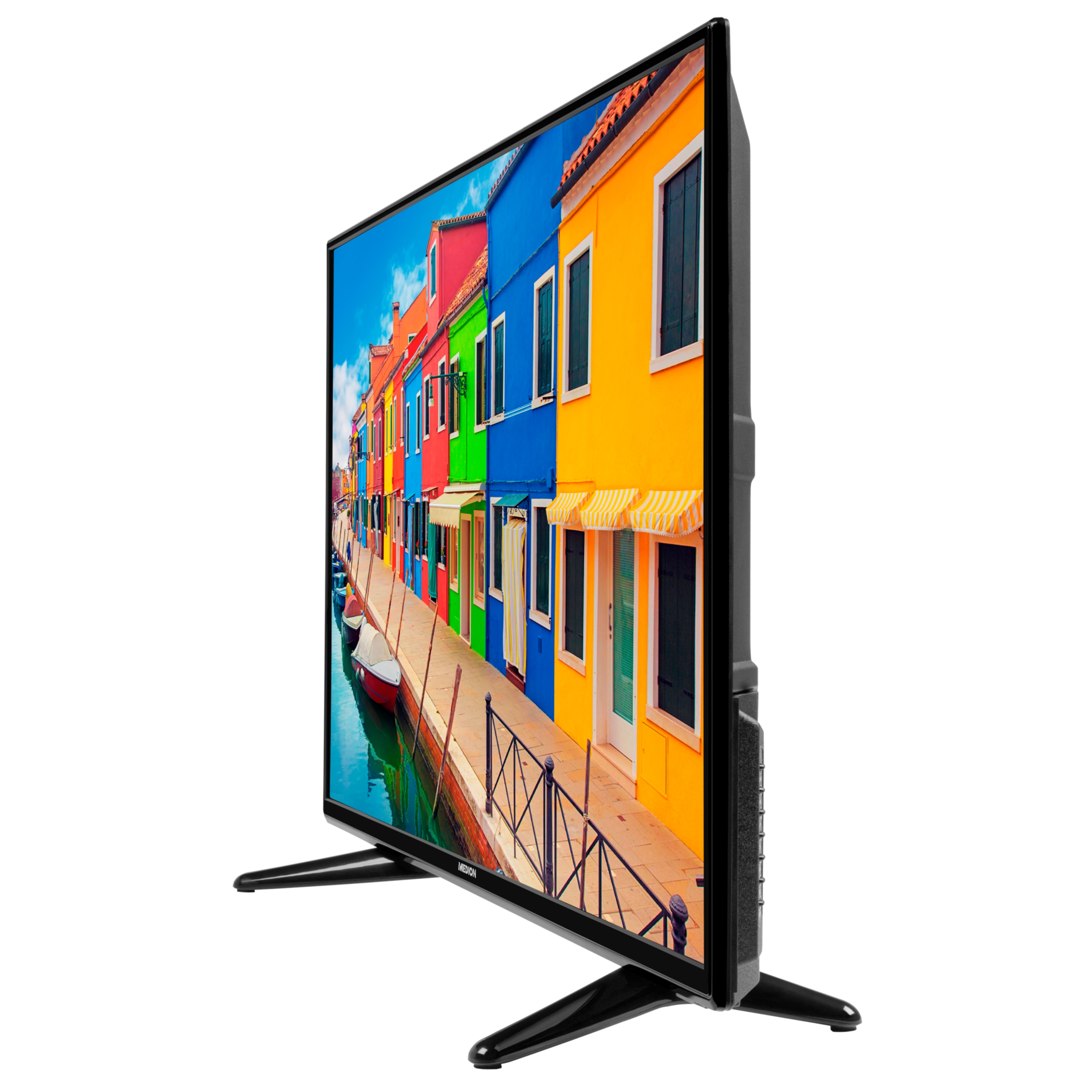 MEDION® LIFE® E14014 TV, 100,3 cm (40'') Full HD Fernseher, inkl. DVB-T 2 HD Modul (3 Monate freenet TV gratis) - ARTIKELSET