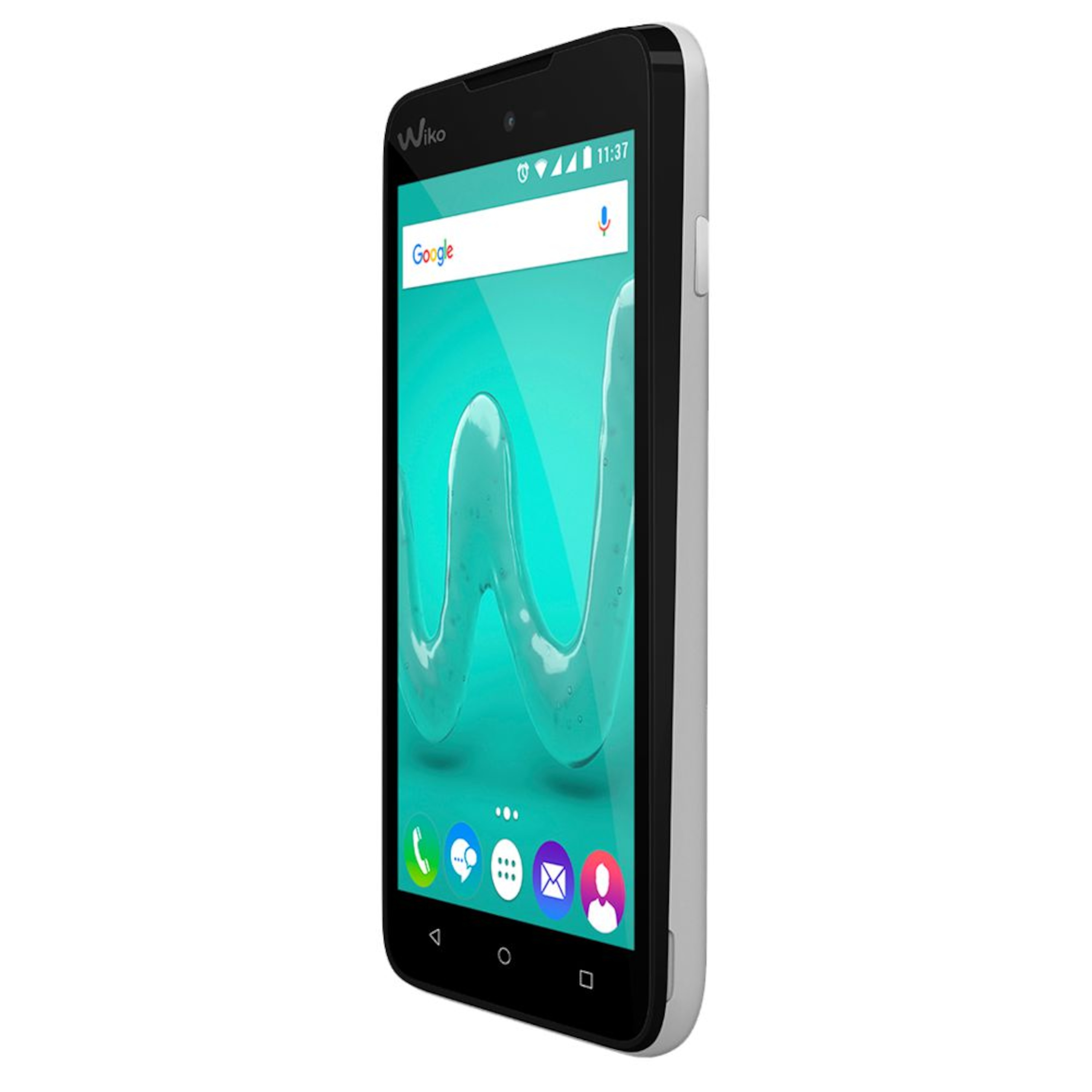 WIKO Sunny Smartphone, 12,7 cm (5'') FWVGA Display, Android™ 7.0, 8 GB Speicher, 1 GB Arbeitsspeicher, Quad-Core-Prozessor, Bluetooth® 4.0
