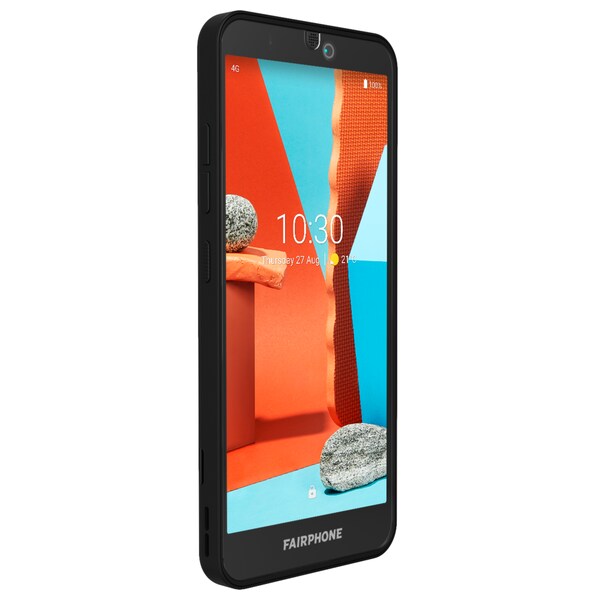 FAIRPHONE 3 Plus 64 GB, schwarz