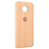 MOTOROLA moto Style Washed Oak Wood Back-Cover, Premium-Materialien, individuell anpasspar, geeignet für alle Smartphones der moto z Familie