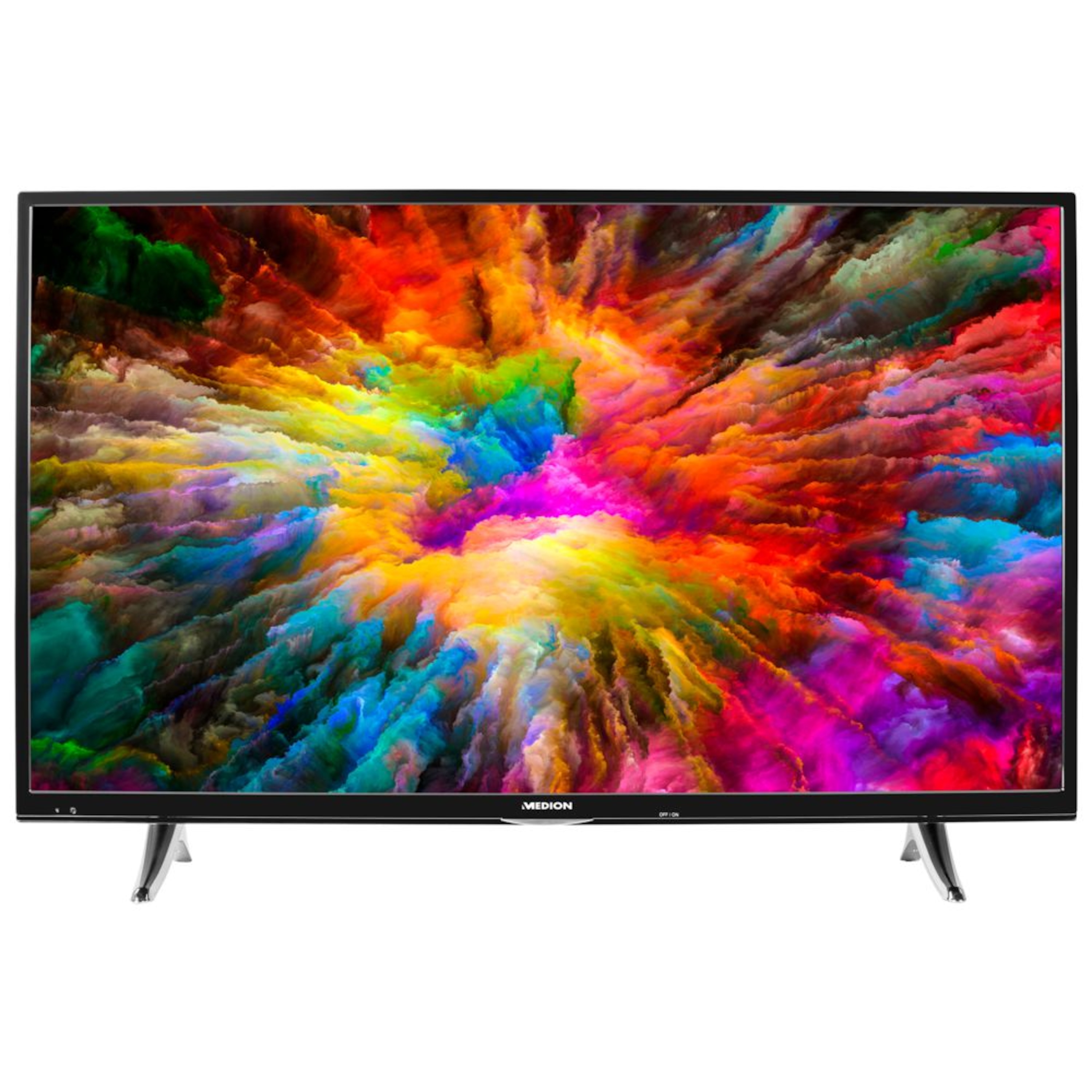 MEDION® LIFE® X15555 Smart-TV, 138,8 cm (55'') Ultra HD Display, HD Triple Tuner, 1200 MPI, HDR, Netflix APP, AVS, CI+