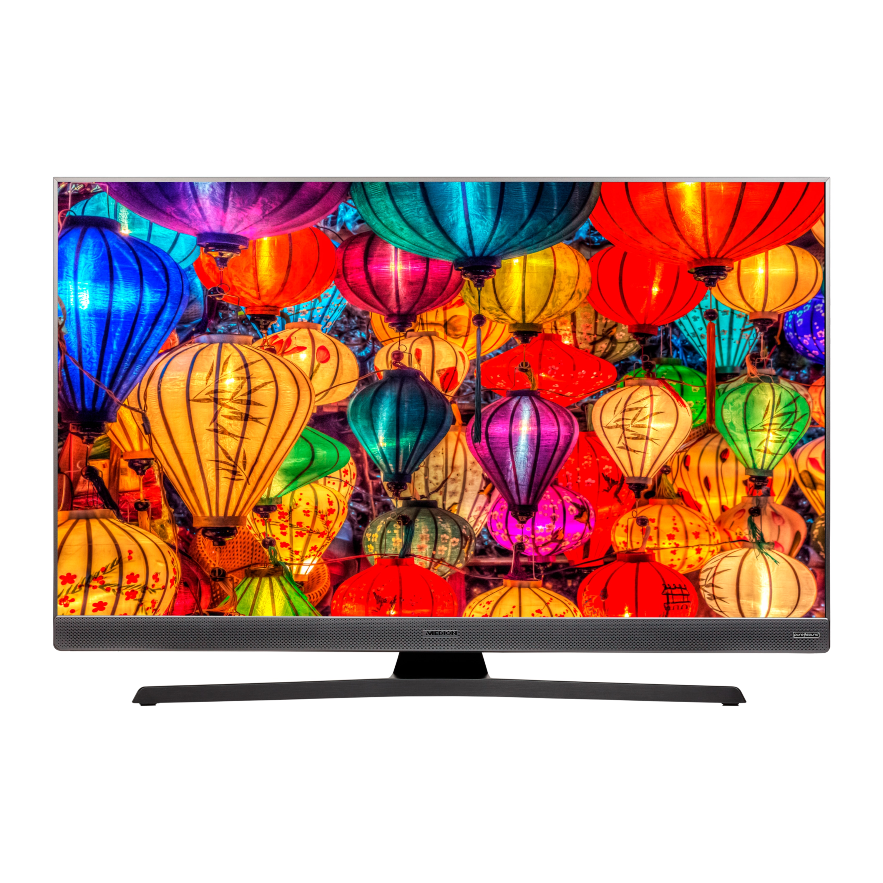 MEDION® LIFE® S14900 Smart-TV, 123,2 cm (49'') Ultra HD Display, HDR, PVR ready, Netflix, Bluetooth®, DTS HD, HD Triple Tuner, CI+