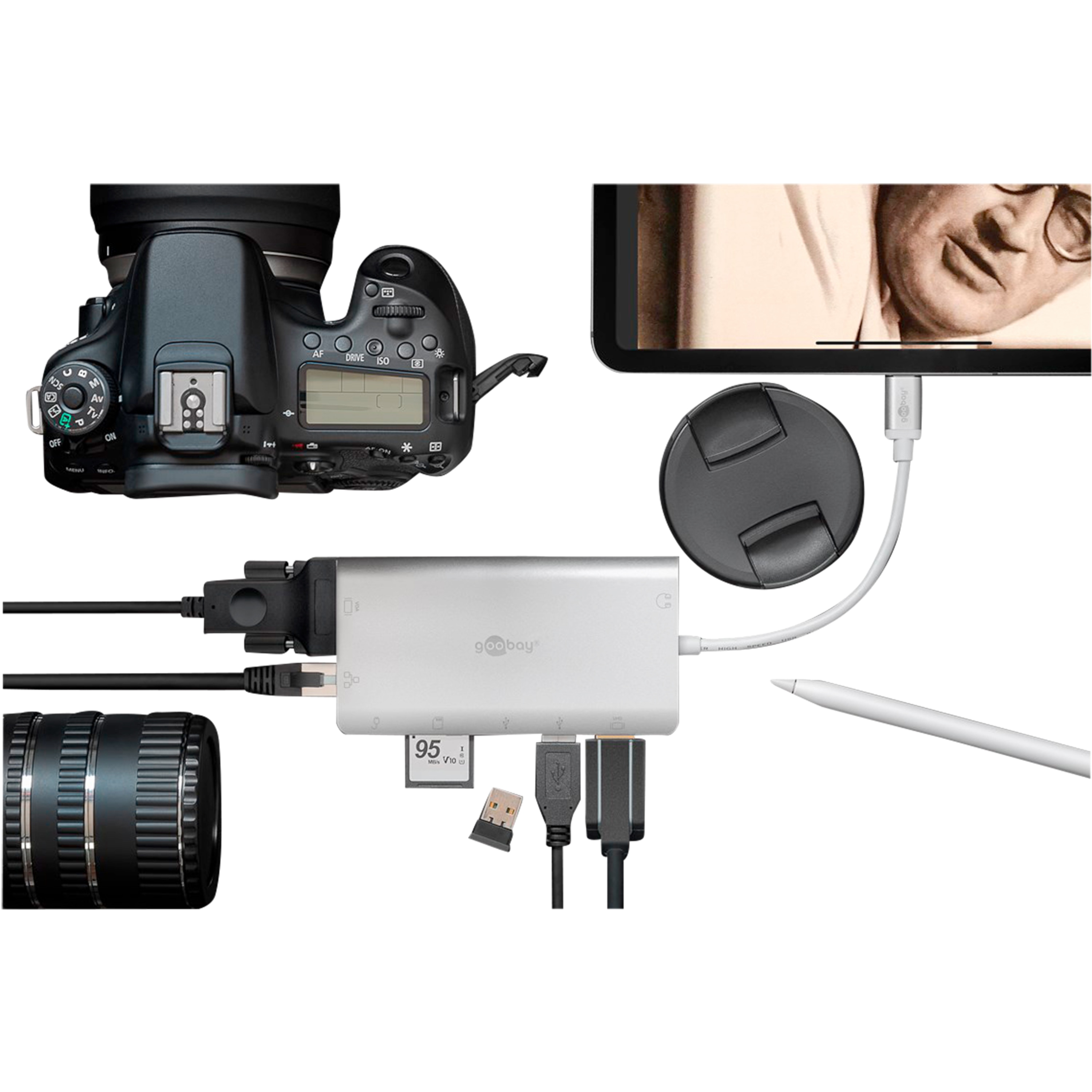 WENTRONIC USB-C™ Premium Multiport-Adapter | MEDION.DE 