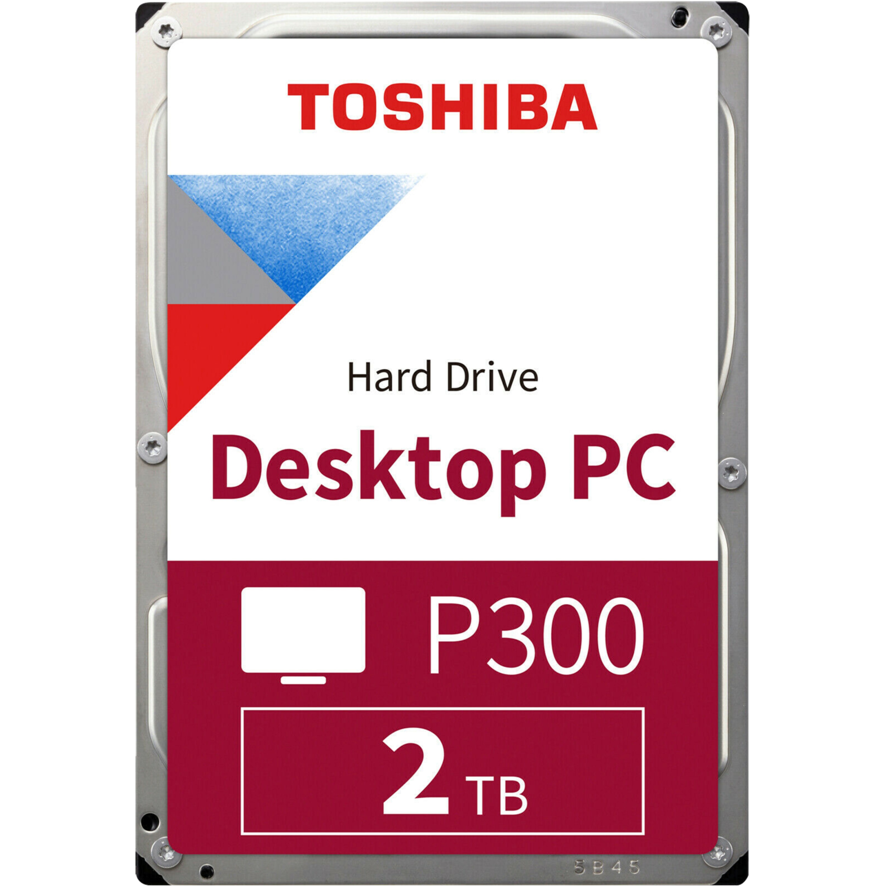 TOSHIBA P300 Desktop PC Hard Drive, interne HDD, 3,5'' Festplatte mit 2 TB Speicherkapazität, 7200 U/min, leistungsstark & zuverlässig