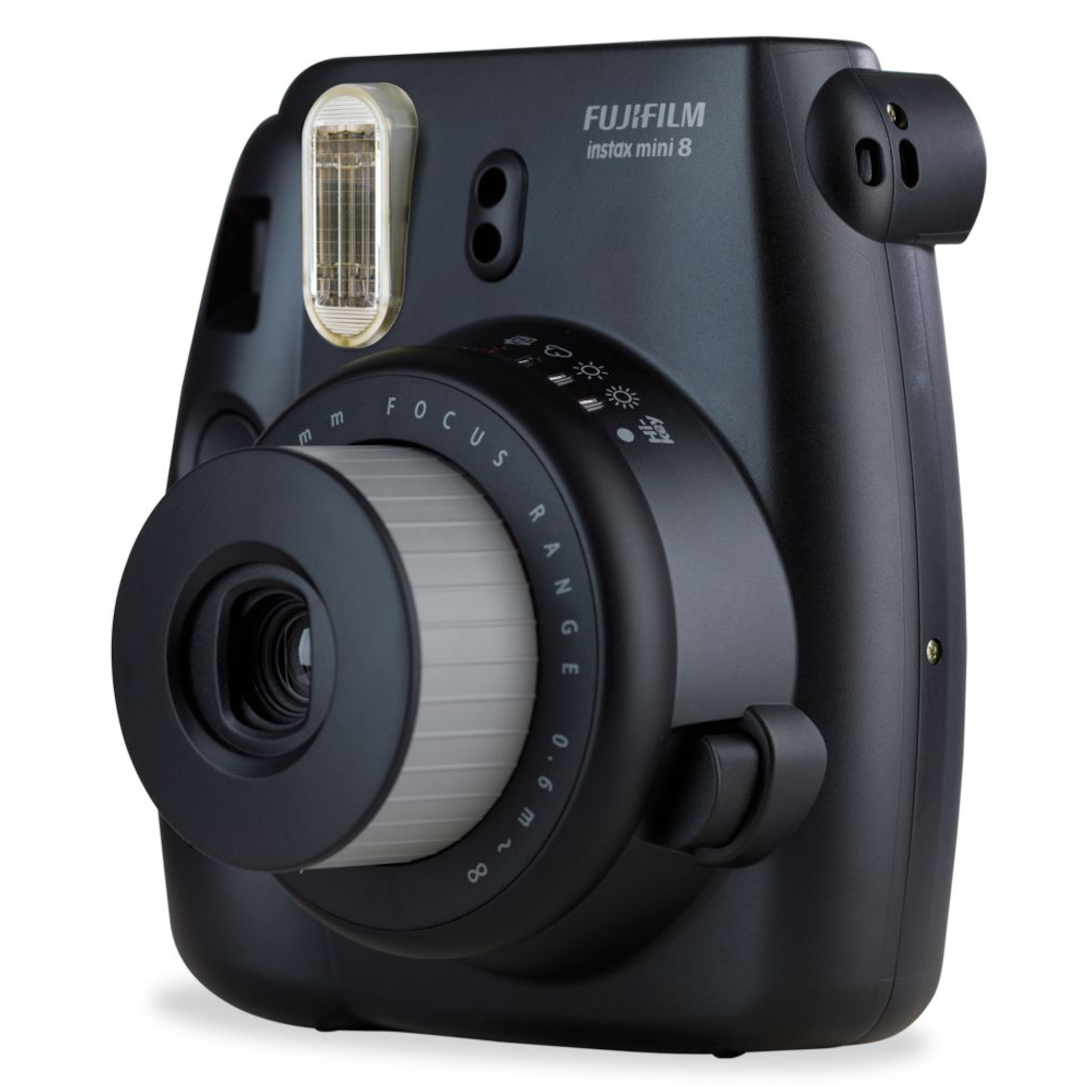 FUJIFILM Instax Mini 8 Sofortbildkamera, kinderleichte Bedienung, manuelle Belichtungseinstellung, High-Key Aufnahmefunktion, Fujinon-Objektiv, integrierter Blitz