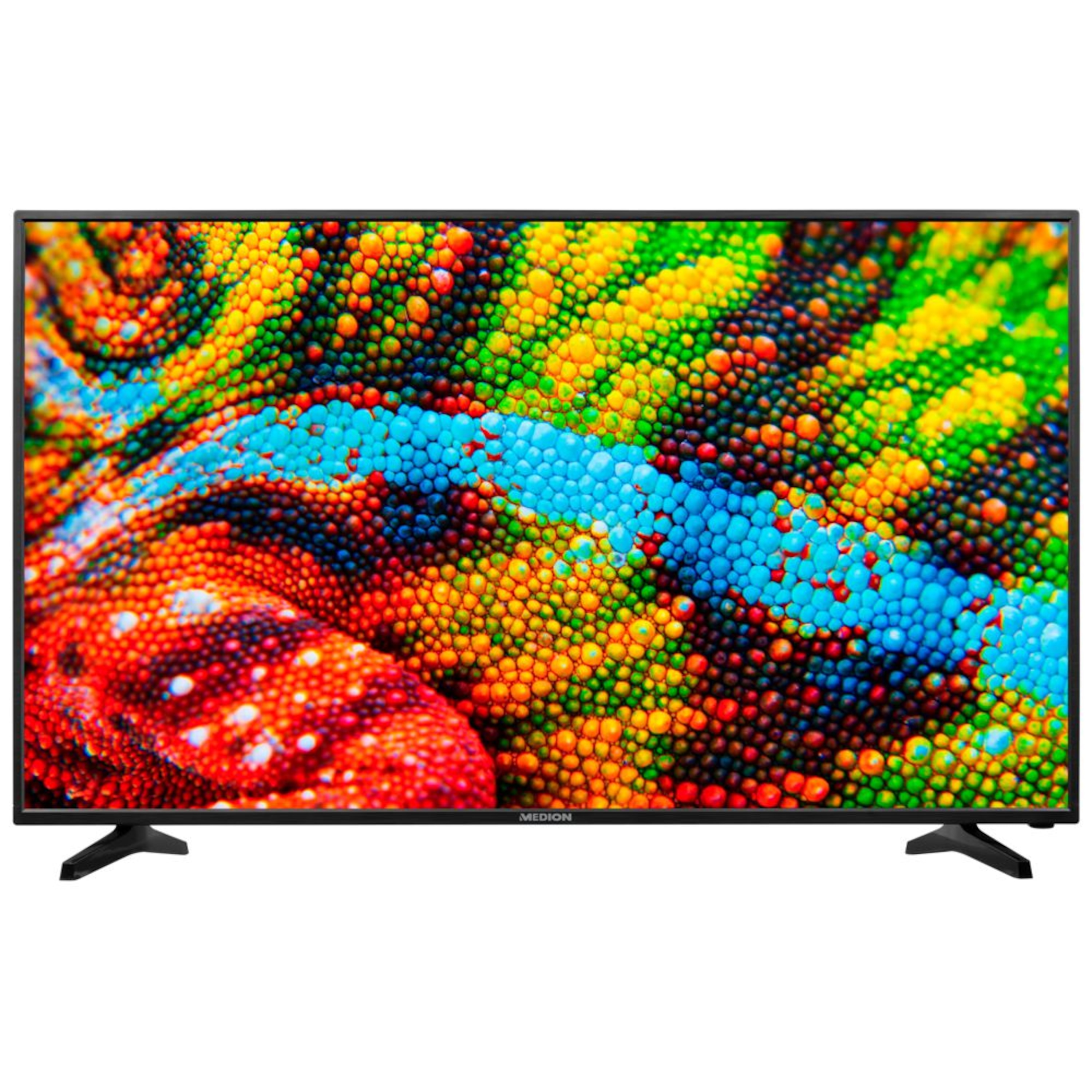 MEDION® LIFE®  P18115 TV, 138,8 cm (55''), Ultra HD, integrierter Mediaplayer,  DVB-T2 HD, HD Triple Tuner, CI+