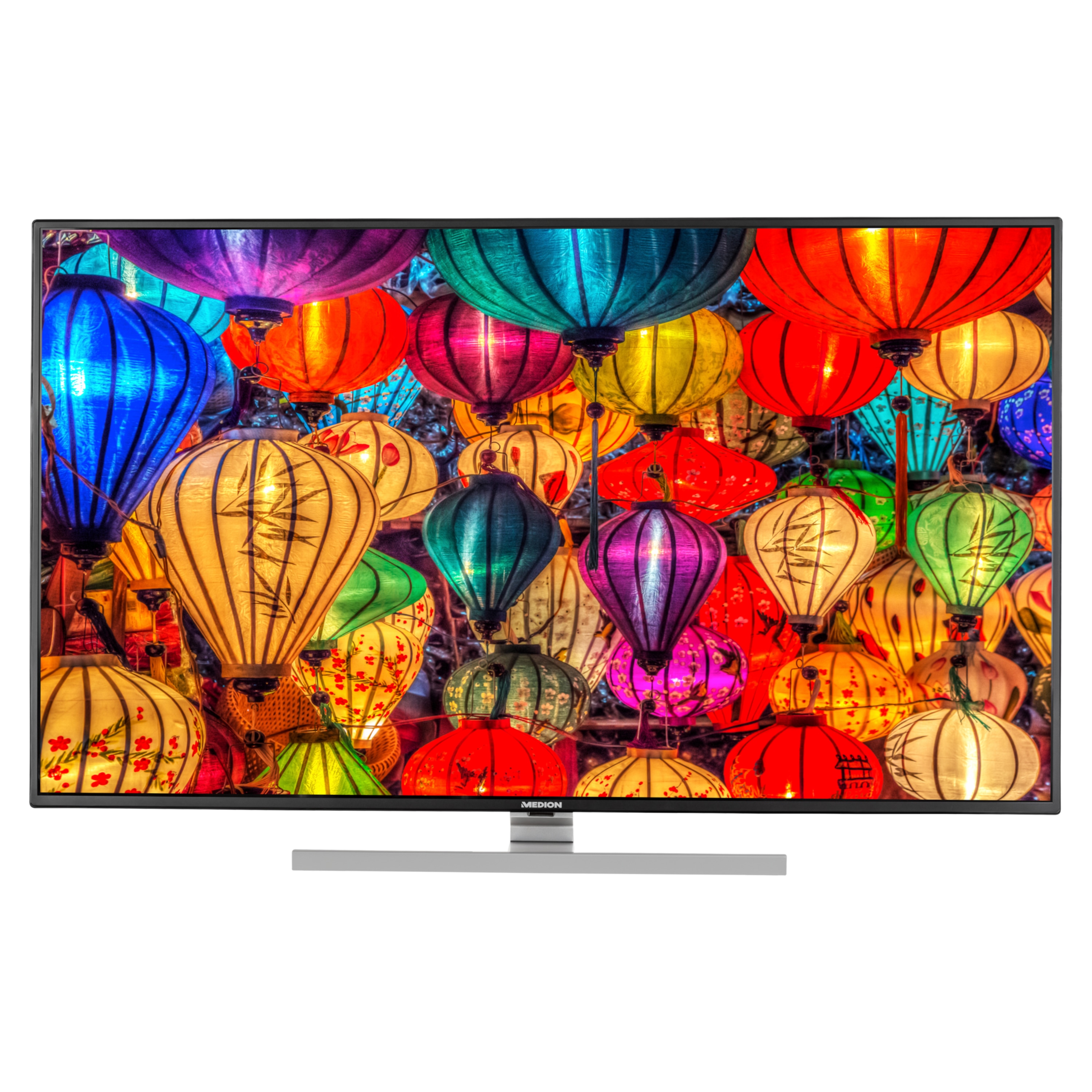 MEDION® LIFE® S14901 Smart-TV, 123,2 cm (49'') Ultra HD Display + Soundbar E64058 - ARTIKELSET
