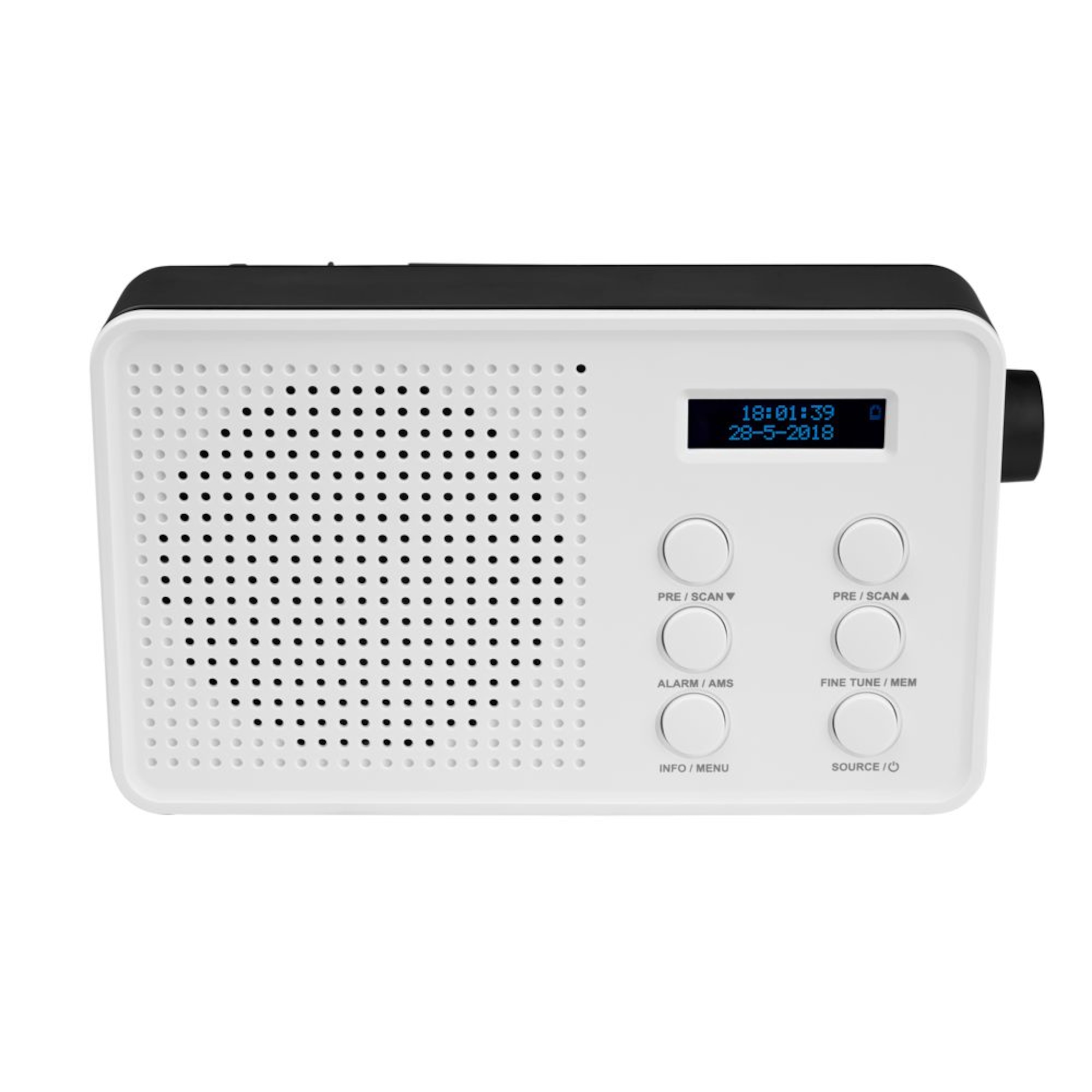 MEDION® LIFE® E66420 Tragbares DAB+/UKW-Radio, Bluetooth® 4.2, 60 Senderspeicher, 15 W (1,5 W RMS), LC-Display mit Hintergrundbeleuchtung, Freisprechfunktion  (B-Ware)