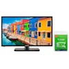 MEDION® LIFE® E12442 LCD-TV, 59,9 cm (23,6'') Full HD Fernseher, inkl. DVB-T 2 HD Modul (3 Monate freenet TV gratis) - ARTIKELSET