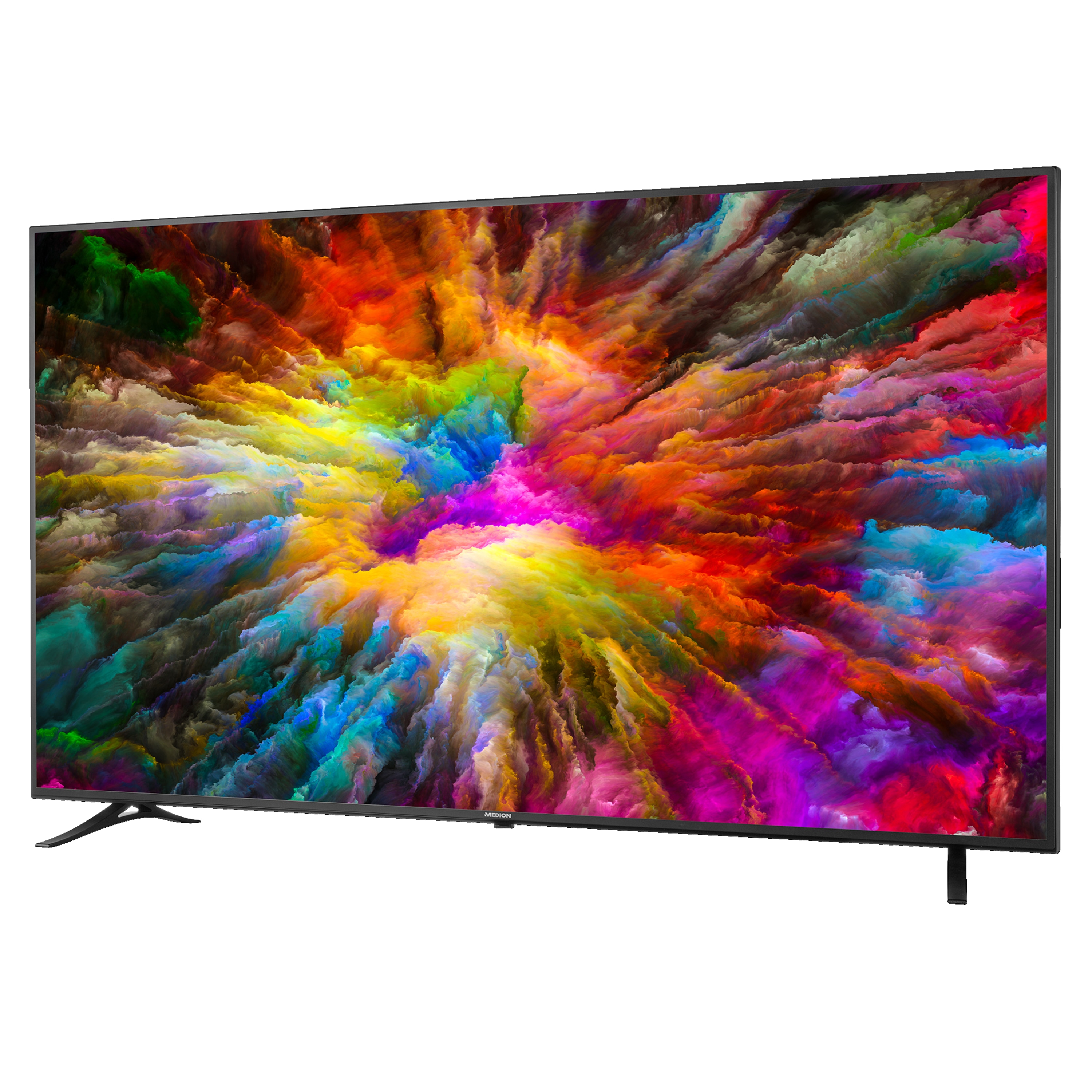 MEDION® LIFE® X17528, Smart-TV, 189,3 cm (75'') Ultra-HD, DTS Sound, WCG, HDR, Wlan, Netflix