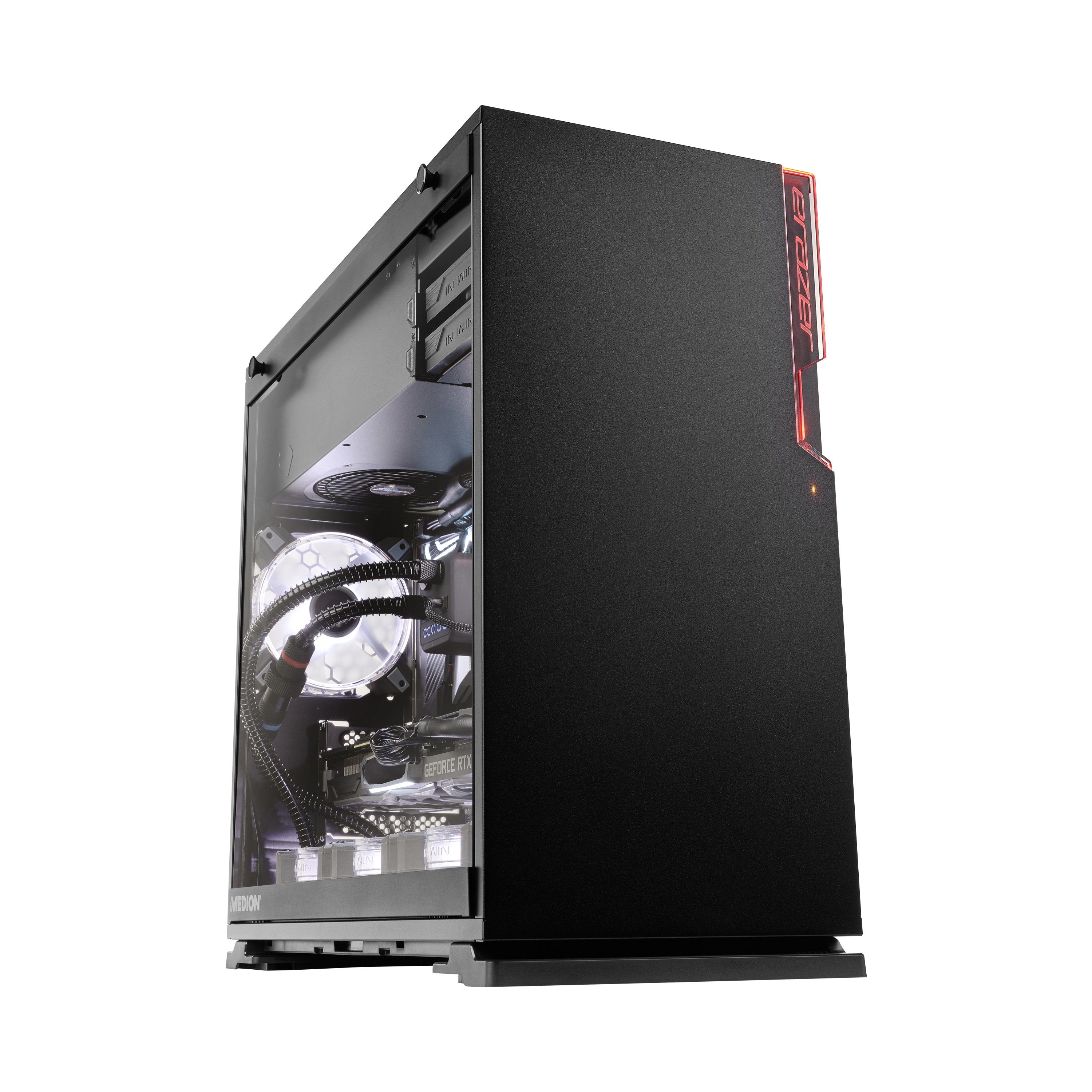 MEDION ERAZER® X57001, AMD Ryzen™ 5 3600X, Windows 10 Home, RX 5700, 512 GB PCIe SSD, 16 GB RAM, High-End Gaming PC MEDION ERAZER® X57001, AMD Ryzen™ 5 3600X, Windows 10 Home, RX 5700, 512 GB PCIe SSD, 16 GB RAM, High-End Gaming PC