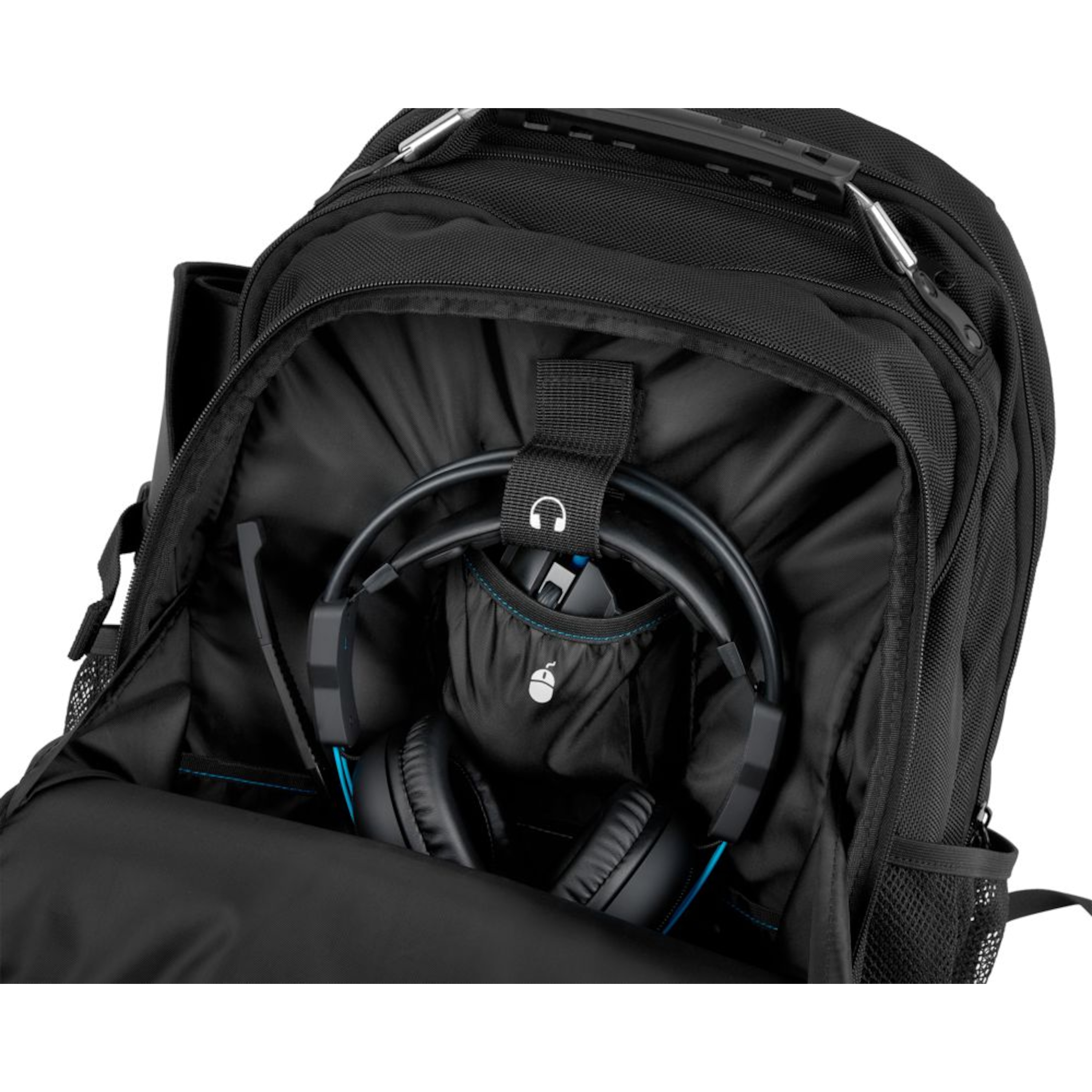 MEDION® ERAZER® X89077 Premium Gaming Rucksack mit Geheimfach für Wertgegenstände