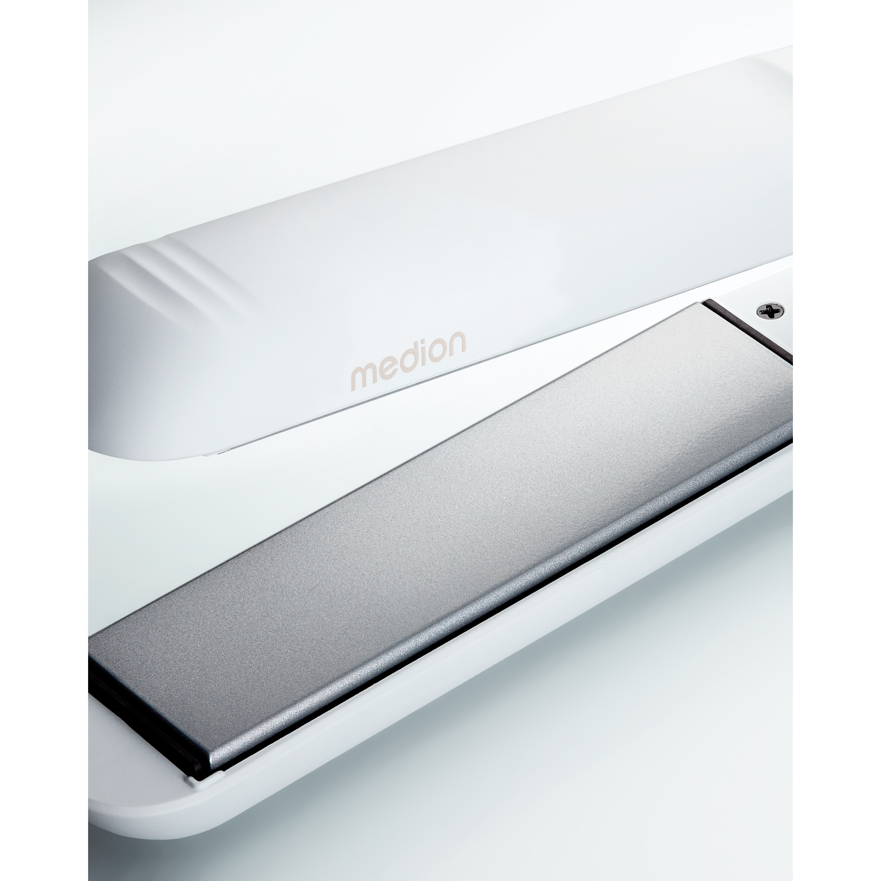 MEDION® LIFE HS1 Glätteisen, flexible Keramik-/Turmalin Heizplatten mit Temperatursensor, Display mit Temperaturanzeige, 5 regelbare Hitzestufen (165° - 210°)