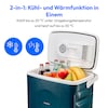 MEDION® LIFE® Thermoelektrische Kühlbox MD 10735, Kühl- und Warmhaltefunktion, 25 L Kapazität, 12V-, 230V- und USB-Anschlüsse zur Stromversorgung