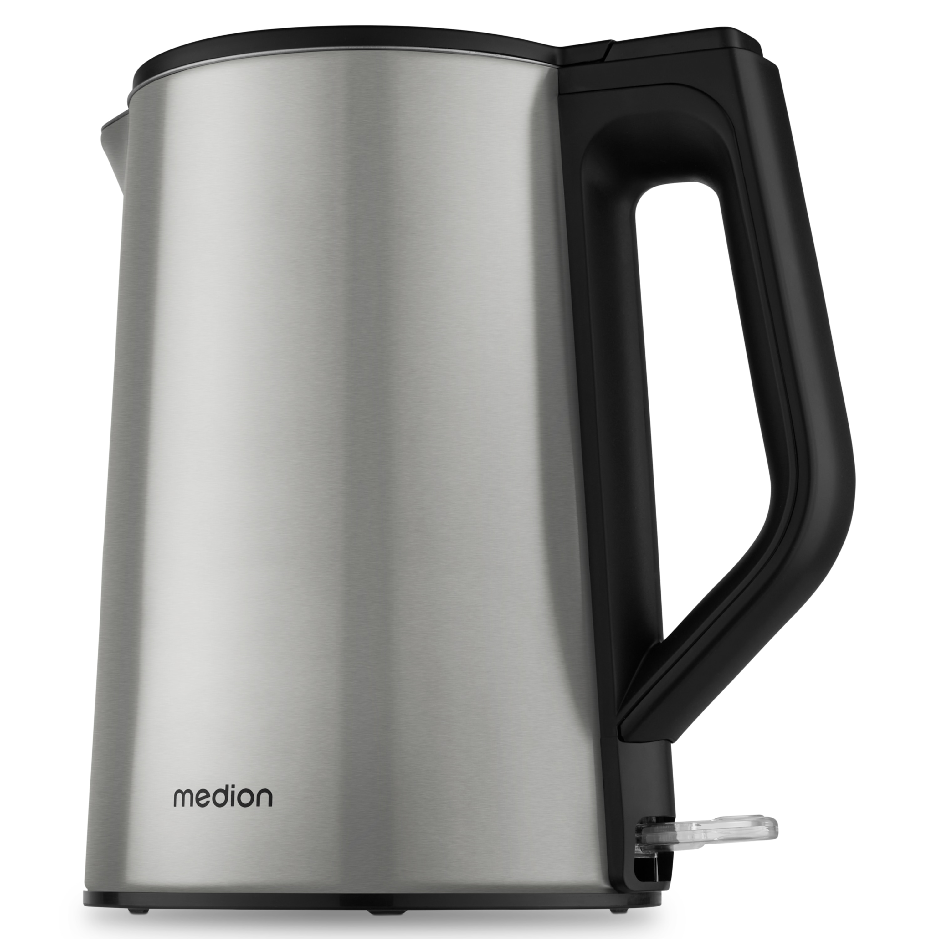 MEDION® LIFE Wasserkocher MD12105,  2.200 Watt Leistung, doppelwandiges gehäuse, 1,5 L Kapazität, Strix Steuerung