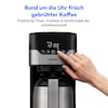 MEDION® LIFE® Kaffeemaschine mit Thermoskanne MD 18458, Timer-Funktion, Tropf-Stopp, 900 Watt, 1,1 Liter Fassungsvermögen, Aromawahlschalter