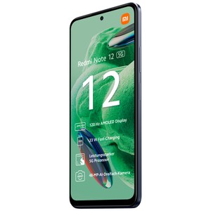 XIAOMI Redmi Note 12 5G, 128 GB, Onyx gray