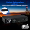 MEDION® LIFE® P66750 DAB+ Premium Küchenradio, 6,1 cm (2,4'') TFT-Farbdisplay, DAB+/PLL-UKW Radio, Bluetooth® 5.0, LED-Beleuchtung, 2 x 3 W RMS