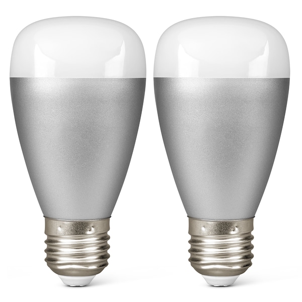 MEDION® 2 x RGB LED Leuchte P85716, Smart Home, Alle Farben dank RGB, Lichtdimmer, 50.000 Stunden Nutzungsdauer (RGB) ARTIKELSET MEDION® 2 x RGB LED Leuchte P85716, Smart Home, Alle Farben dank RGB, Lichtdimmer, 50.000 Stunden Nutzungsdauer (RGB) ARTIKELSET