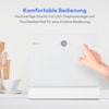 MEDION® LIFE® Tischgeschirrspüler DWT50 (MD 37775), 7 Reinigungsprogramme, Wasseranschluss, für 5 Gedecke, EasyFit Design, Touch-Bedienfeld, LED-Display