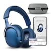 MEDION® Over Ear-Kopfhörer LIFE HX-1 Pro blau, bis zu 190 Stunden Akkulaufzeit, Hybrid Active Noise Cancelling, 7 EQ-Presets + 1 App-Preset, Bluetooth® 6.0 wireless technology, IPX4 Spritzwasserschutz