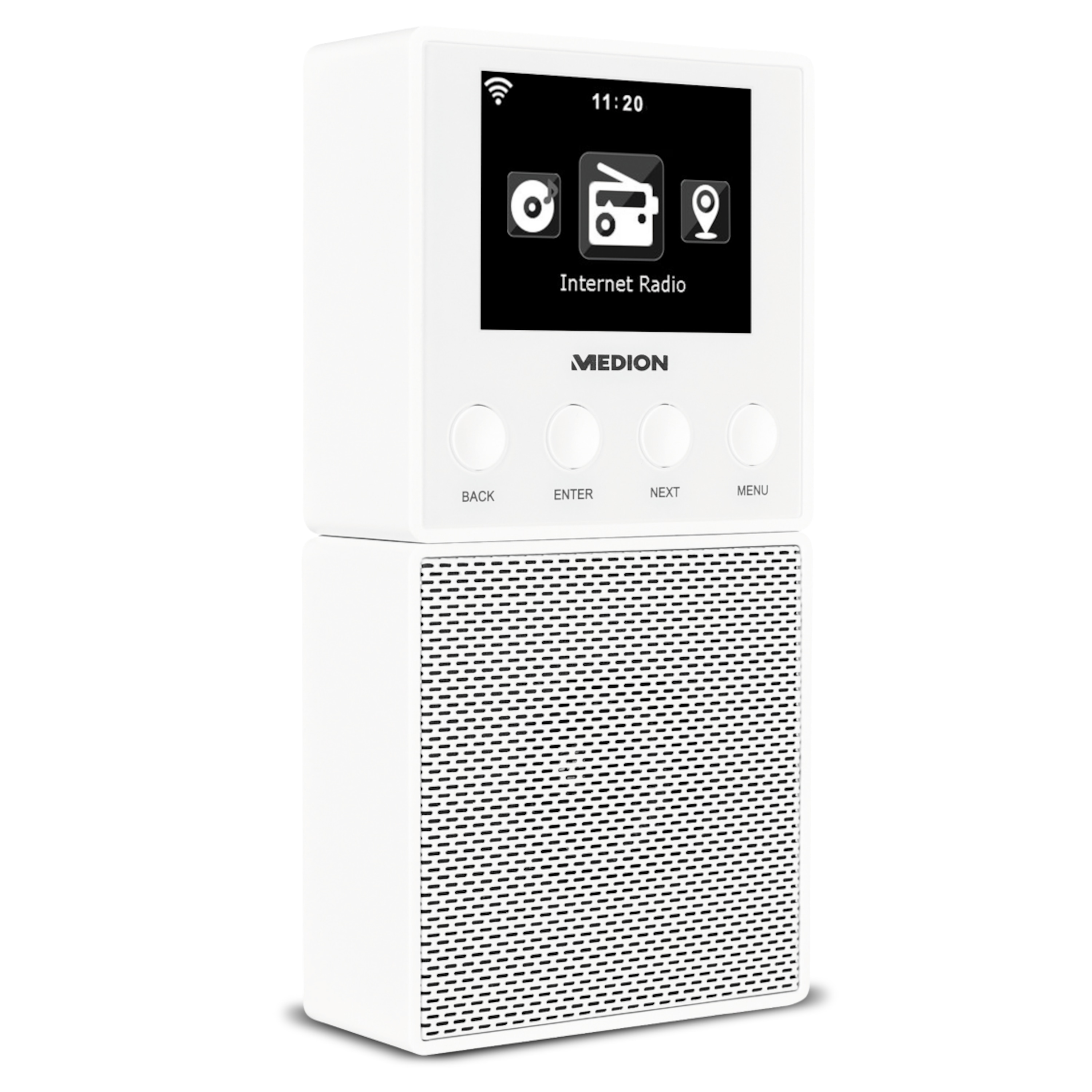 MEDION® LIFE® E85032 Steckdosen Internetradio, 6,1 cm (2,4'') TFT ...