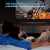 MEDION® LIFE® P61155 2.0 Soundbar, ideale Ergänzung zum TV bzw. Heimkino, kabellose Musikübertragung von Smartphone & Co via Bluetooth® 5.1, kompakte Soundbar mit Touch- & Fernbedienung