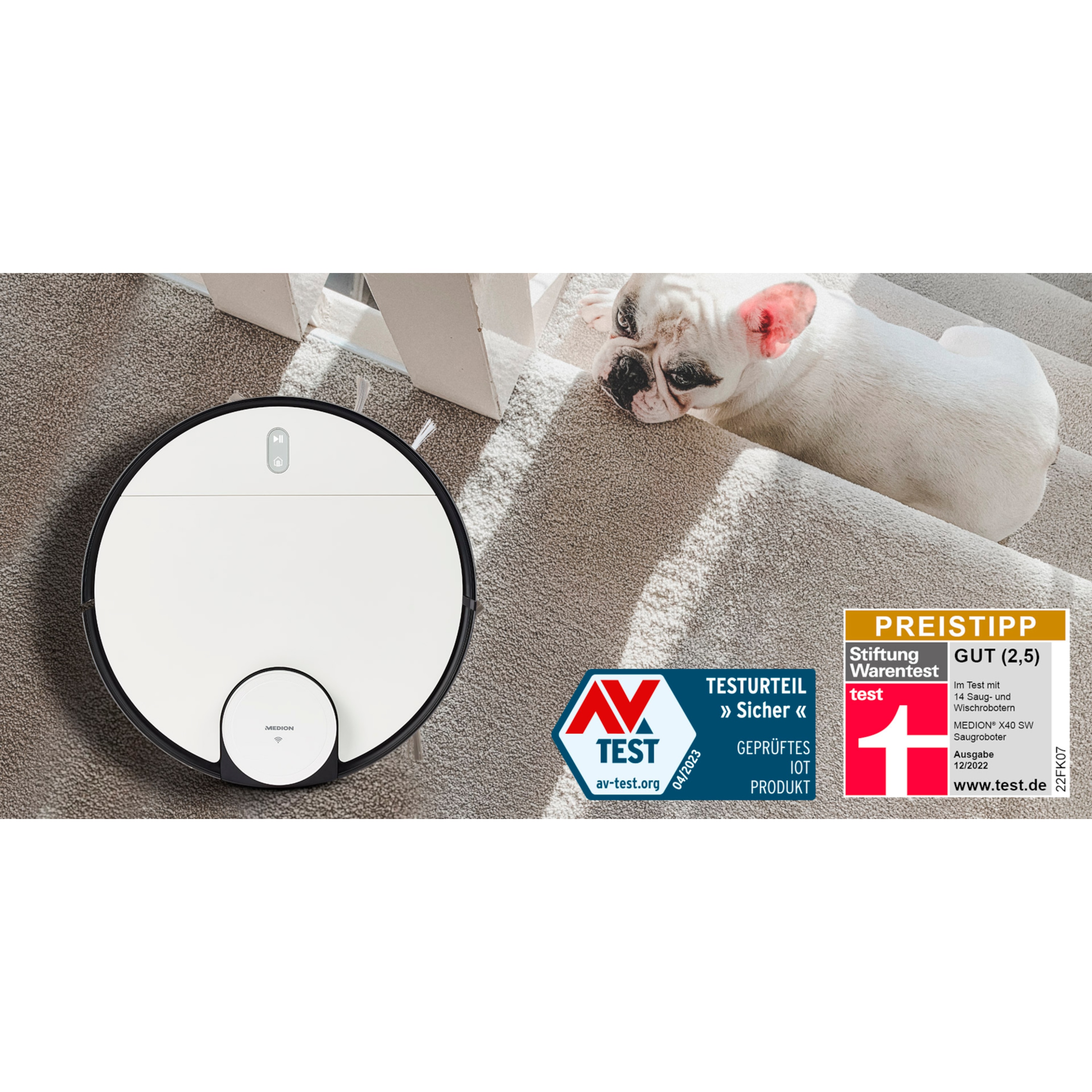 Saugroboter Zubehörset 4 für den X40 SW (MD 20040