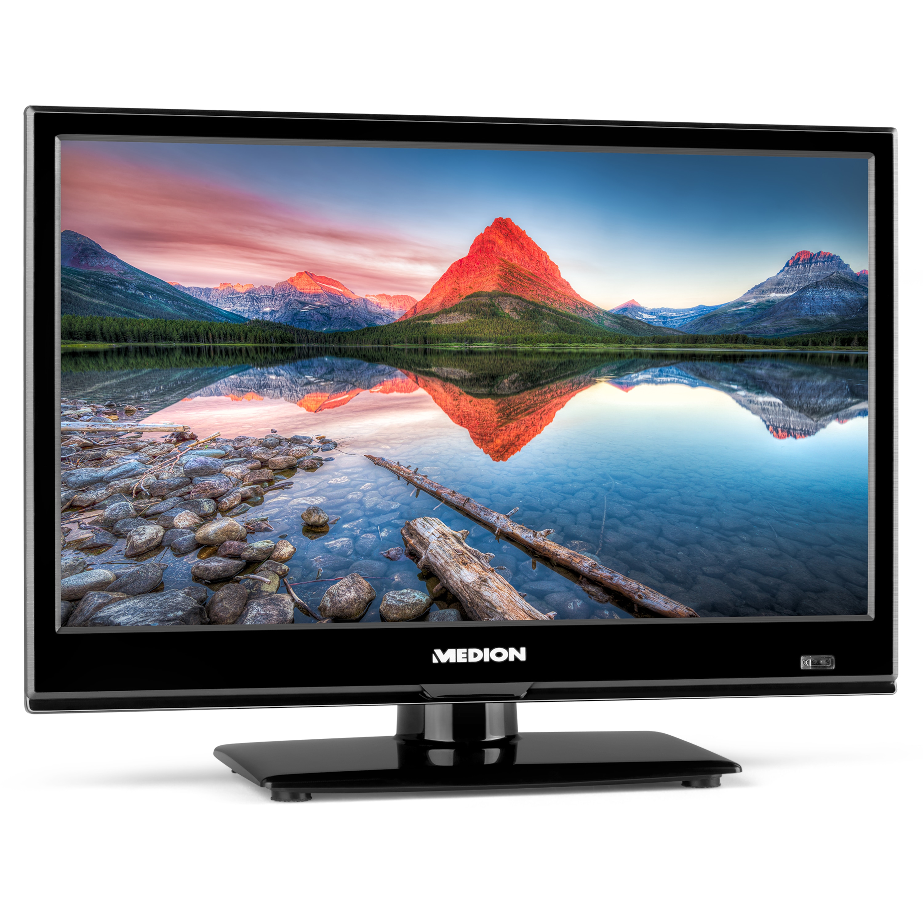 HD, Triple Tuner, DVD-Player, LCD-TV MEDION Life P12308 39,6 cm Fernseher 15,6 Zoll