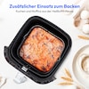 MEDION® LIFE® E40 XL Heißluftfritteuse MD 11740, 100 Rezepte in der Life+ App, ölfreies Frittieren, 9 Automatikprogramme, 5,2 L Korbvolumen