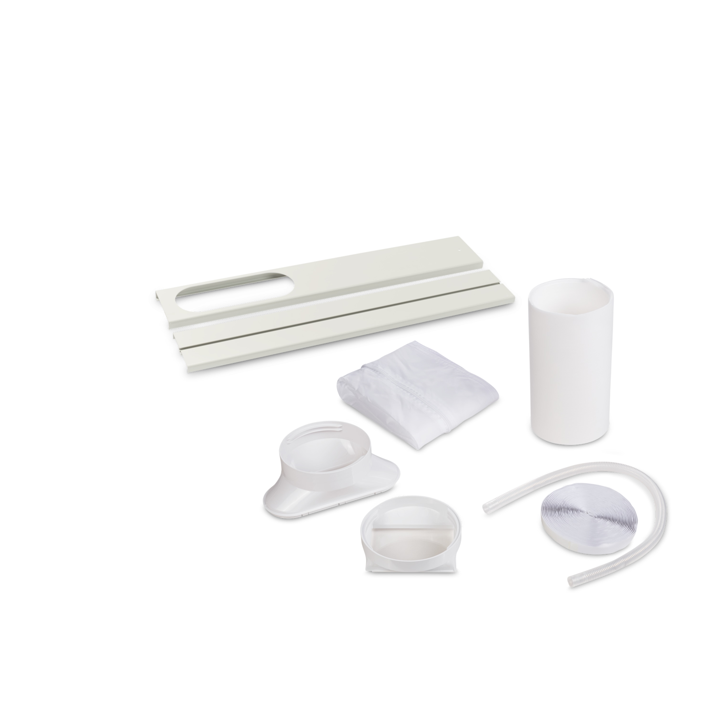 MEDION® LIFE® P701 Klimaanlage (MD 37672), Kühlen, Entfeuchten und Ventilieren, Kühlleistung 7.000 BTU, Kühlmittel R290, max. 25m², Luftdurchsatz 290 m³/h, App- und Sprachsteuerung, Inkl. Fenster-Kit