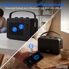 MEDION® LIFE BXO-1 Bluetooth® Lautsprecher schwarz, 2 x 15W RMS, integrierter Akku mit bis zu 15 Stunden Laufzeit, Bluetooth® 5.3, robustes & mobiles Design