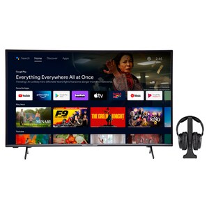 MEDION® LIFE® P14328 (MD 30052) Android TV, 108 cm (43''), pantalla Full HD +Auriculares inalambricos  LIFE®E62003 (MD43058) - pack oferta