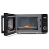 MEDION® LIFE® 2 in 1 Mikrowelle MD12021, 800 Watt Mikrowellenleistung, 1000 Watt Grillleistung, 9 Automatikprogramme, 20 L Kapazität, 5 Leistungsstufen, digitaler 95 min. Timer, Auftaufunktion