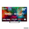 MEDION® LIFE MD 855401 Google TV™ (2026), 138,8 cm (55'') Ultra HD Display, HDR (High Dynamic Range), Dolby Vision®, MEMC, Bluetooth®, PVR ready, Netflix, Prime Video, Disney+, App Store