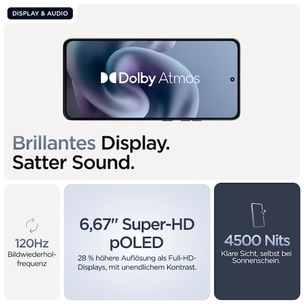 MOTOROLA moto g86 5G, 256 GB, Spellbound