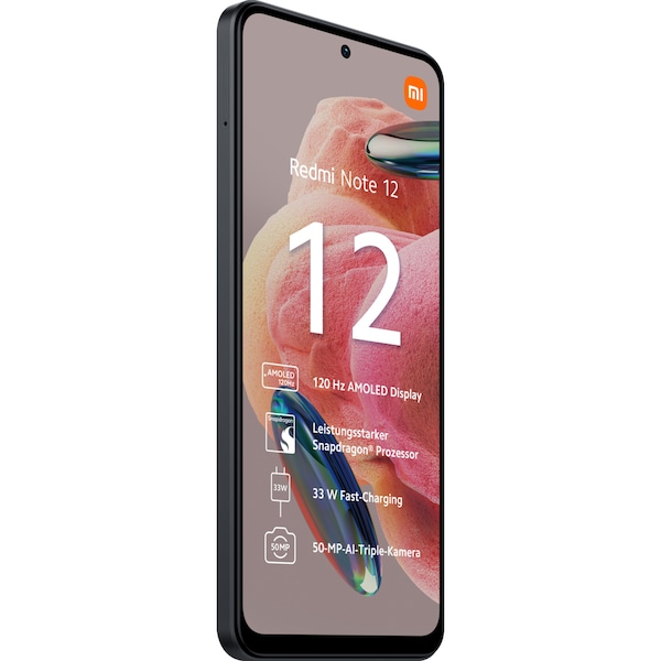 XIAOMI Redmi Note 12, 64 GB, Onyx Gray