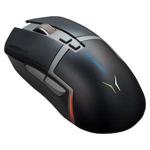 MEDION® ERAZER Supporter P13 Gaming Mouse | DPI-schakelaar | 7 programmeerbare knoppen | RGB-verlichting | draadloos en bekabeld te gebruiken (Refurbished)