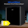 MEDION® LIFE® Mini-Kühlschrank MD 37724, 41 L Nutzinhalt, manuelle Temperatureinstellung, Geräuschpegel ca. 39 dB, eingelassener Türgriff