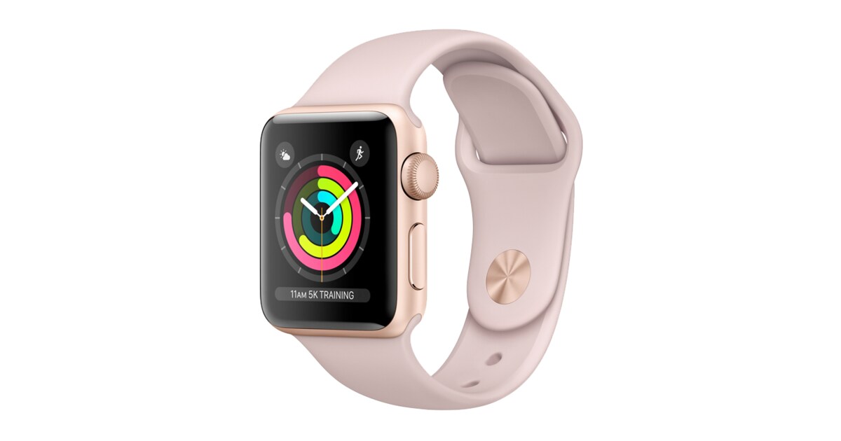 APPLE Watch Series 3 Renewd 42 mm, rosa/gold | ALDI TALK Online Shop