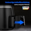 MEDION® LIFE HeißluftFritteuse P40 L (MD13030), 100 Rezepte in der Life+ App¹, Touch-Sensor- Bedienfeld, 4,7 Liter Fassungsvermögen, 8 Automatikprogramme,1.500 Watt, 60 min. Timer, 100