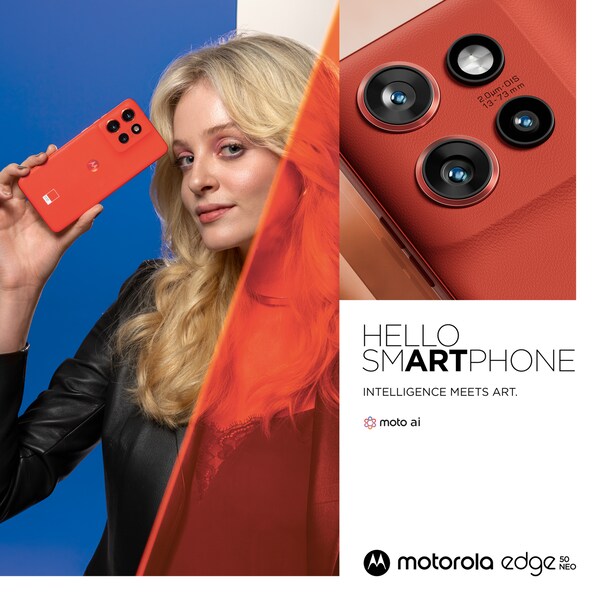 MOTOROLA edge50 neo 5G, 512 GB, Poinciana