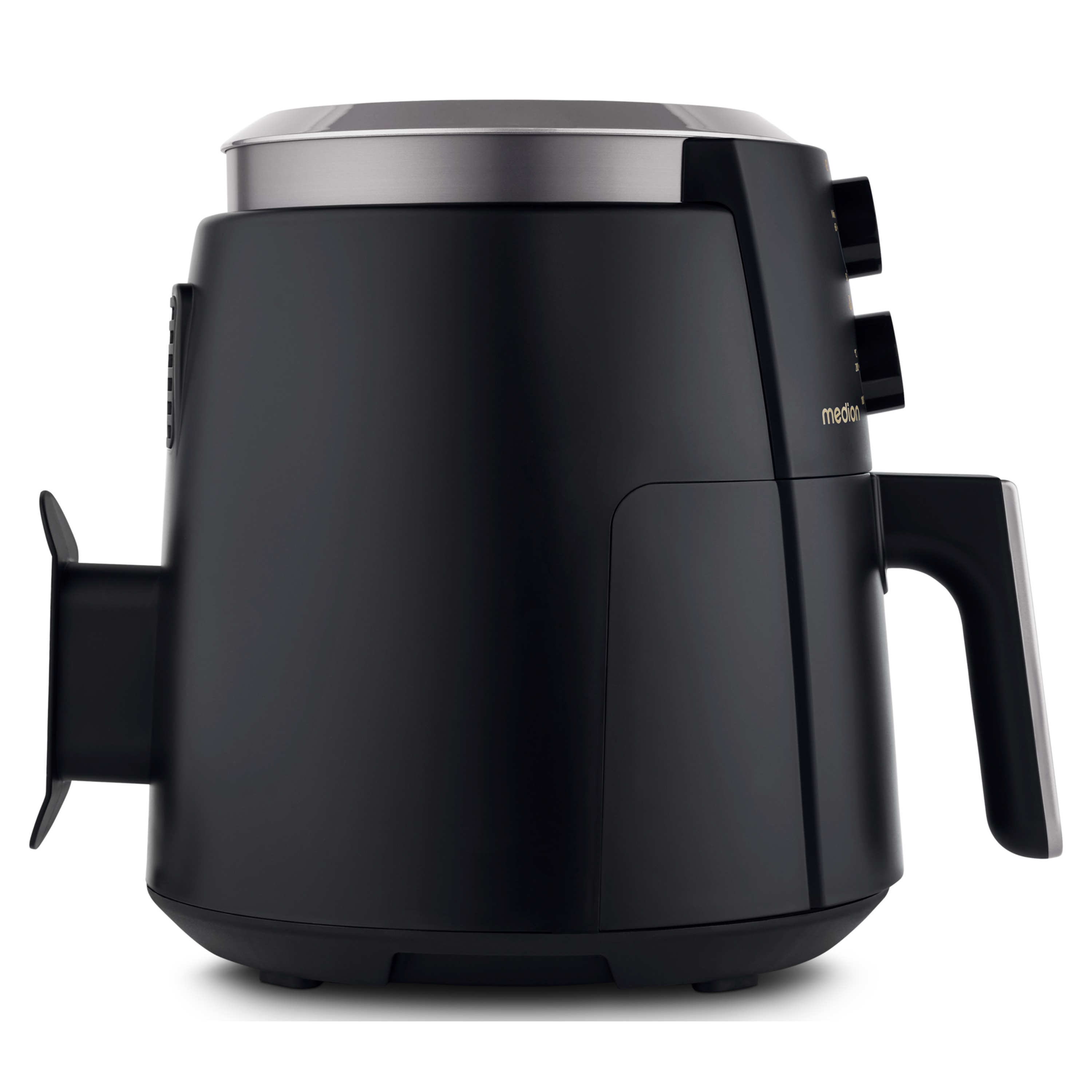 MEDION® LIFE Heißluftfritteuse P30 L (MD13020), 100 Rezepte in der Life+ App¹, 4,7 Liter Fassungsvermögen, 1.500 Watt, 60 min. Timer