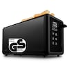 MEDION® MEDION LIFE Toaster MD12103, 2 lange Toastschlitze für bis zu 4 Toasts, LED Sensor-Touch-Display, 7 Bräunungsstufen und 5 Automatikprogramme