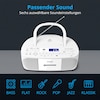 MEDION® LIFE® E64070 Stereo Sound System mit MP3-Wiedergabe, USB Anschluss, CD-R/RW kompatibel, AUX Eingang  (B-Ware)