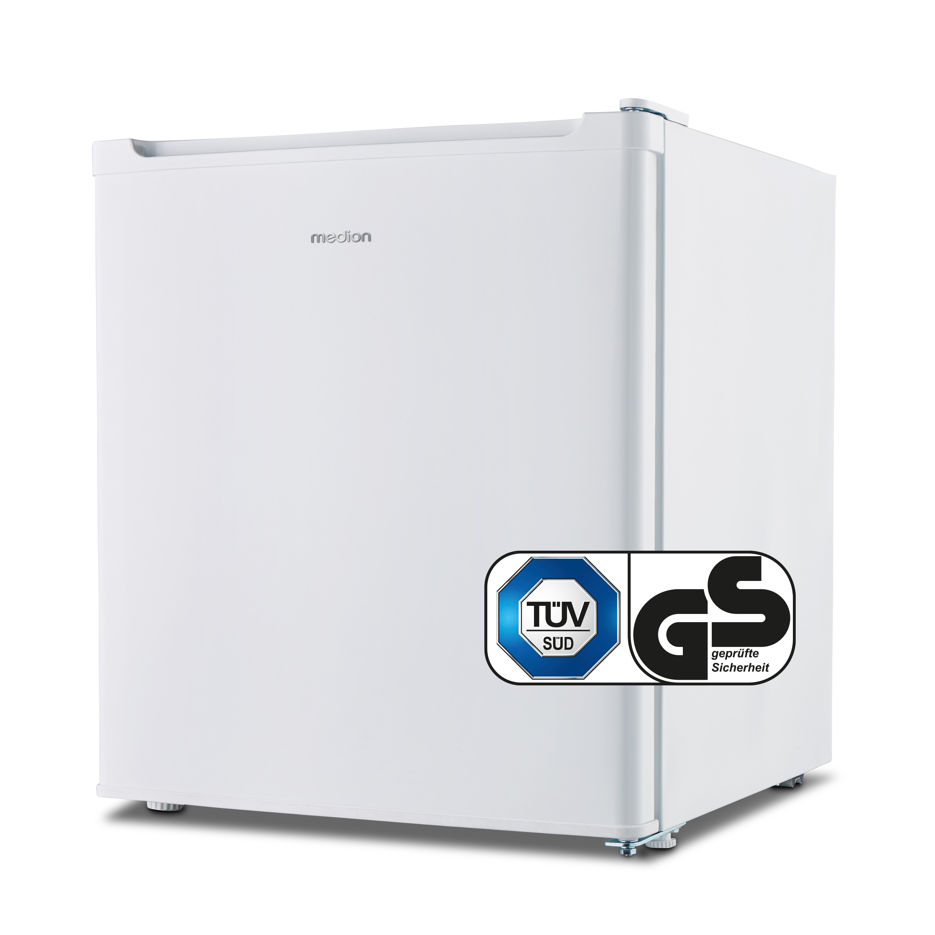 MEDION® LIFE® Mini-Kühlschrank MD 37724, 41 L Nutzinhalt, manuelle Temperatureinstellung, Geräuschpegel ca. 39 dB, eingelassener Türgriff