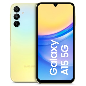SAMSUNG Galaxy A15 5G, 128 GB, Yellow